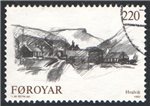 Faroe Islands Scott 84 Used